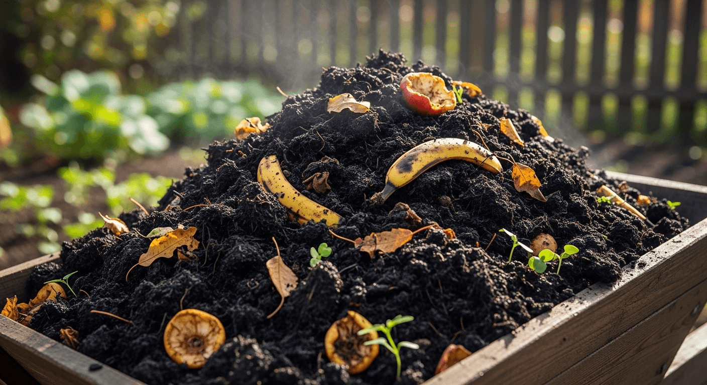 Готовый компост для использования в домашних условиях