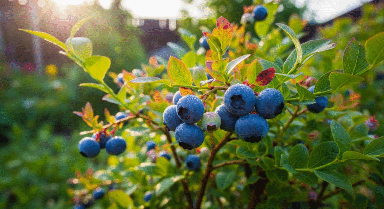 Куст голубики — выращивание голубики на огороде.
