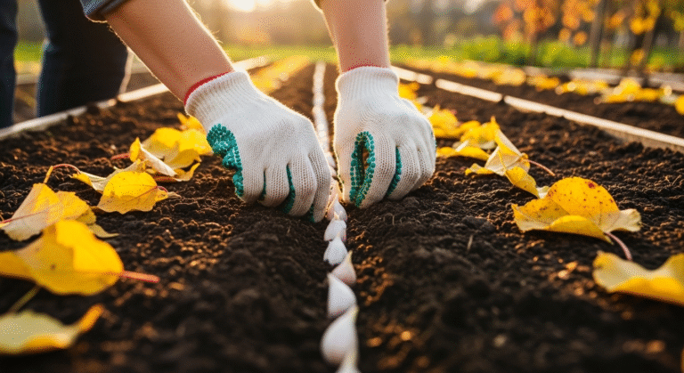 Как сажать чеснок осенью — пошаговое руководство для огородников.