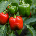 Здоровый сладкий перец без признаков болезней.