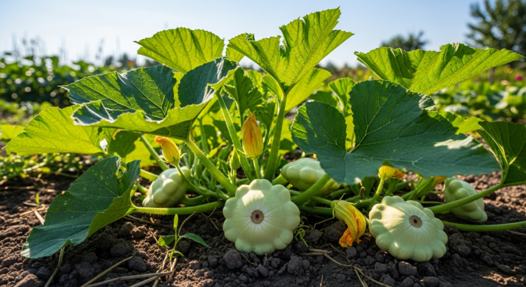 Выращивание патиссонов в открытом грунте на солнечной грядке
